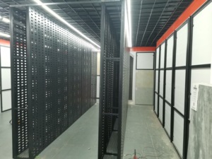 Черная перфорированная панель дисплея, специализированная для показа образцов строительных материалов, стандартная модель для витрины для магазинов - Product Image 3