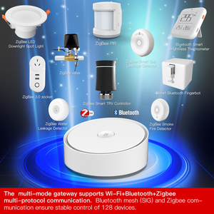 Sistema di automazione domestica intelligente 2022 con protocollo di trasmissione Wireless Tuya Zigbee BLE buon prezzo IPS <span class=keywords><strong>Display</strong></span> WiFi Bar <span class=keywords><strong>Design</strong></span>