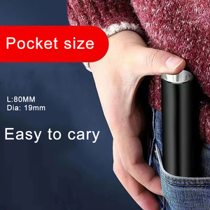 Aluminum Mini <strong>Led</strong> Pen Flashlight Torch Flash Light Long Range with 18650 Battery 4 Light Modes - Product Image 2