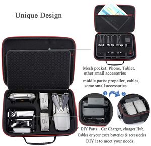 Hộp Đựng Máy Bay Không Người Lái Có Khóa Kéo, Chống Thấm Nước, Chắc Chắn, Eva DJI Mavic 2 Zoom/Pro Và Máy Bay Không Người Lái Kết Hợp Nhiều Hơn - Product Image 2