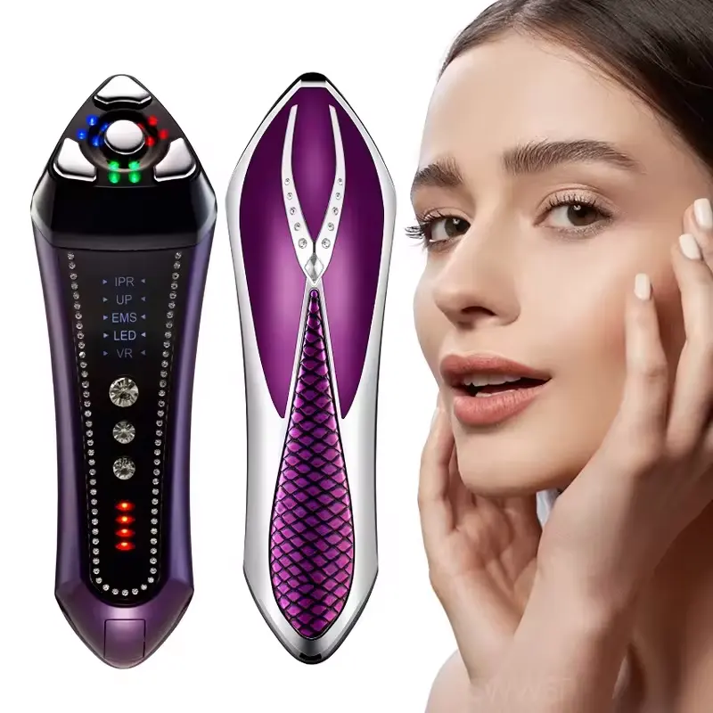Meilleur prix Purple Elight Rf Ipl Beauty Device Salon Utilisation Chine Rf Microcurrent Facial Beauty Device