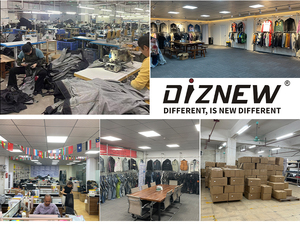 DiZNEW 2025 남자의 빈티지 패치 워크 청바지 멀티 패브릭 레이스 업 고민 헐렁한 바지 무거운 워싱 스트리트웨어 펑크 플러스 사이즈 - Product Image 6