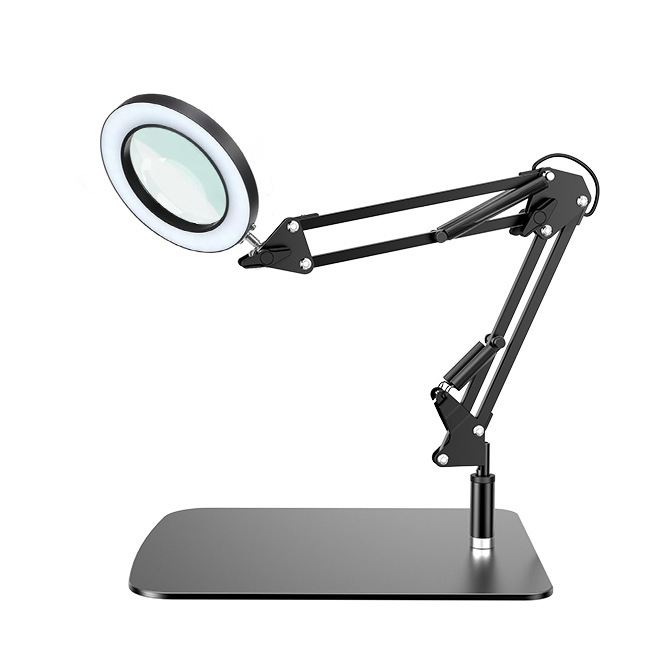 5-black external light 15w-dimming color-iron plate base