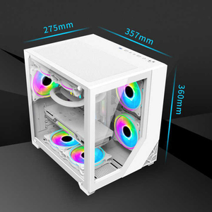 OEMデザインコンピューターケースPcゲーミングUSB3.0M-ATX/ITXケースコンピューターケース & デスクトップ用タワー - Product Image 2