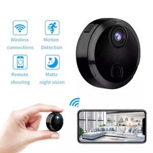 HTechミニWifiカメラHDQ151080P赤外線ナイトビジョンマイクロカムコーダー150度広角リモートモニターカメラ