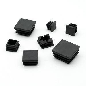 Duurzame Pe Pijp <span class=keywords><strong>Plug</strong></span> Vierkante Eindkap Anti-Kras Kunststof Eindinzetstukken Voor Stalen Buis - Product Image 4