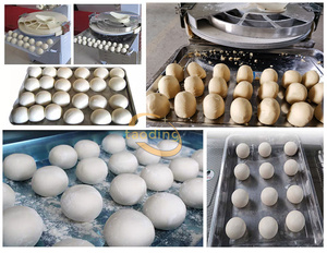 60-150g bánh bột Divider rounder máy tự động bánh <span class=keywords><strong>pizza</strong></span> bột Máy cắt cán bánh mì nhỏ bột bóng Máy làm - Product Image 2