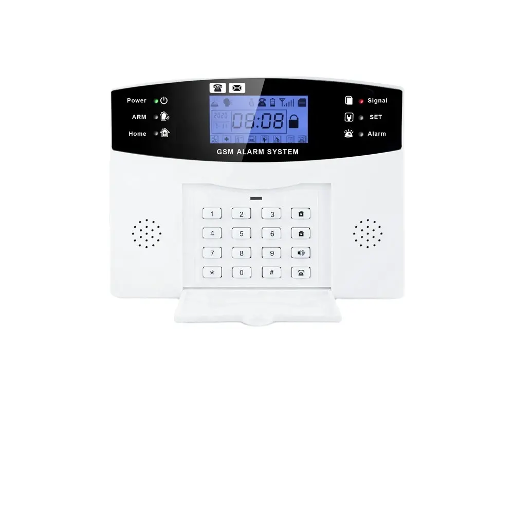 Sistema de alarma GSM inalámbrico inteligente Tuya, sistema de seguridad para el hogar, Control remoto por voz, Kit de sistema de alarma Wfi, PST-PG500-TY