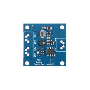 PWM-Signal an Spannungs modul 0-100% Arbeits zyklus bis 0-5V/0-10V Ausgang 22Hz-20kHz 3,3 v-24v Eingang - Product Image 2