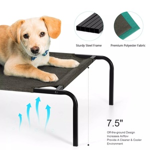 Köpek yaz kullanımınız için soğutmayı benimseyen yükseltilmiş evcil hayvan yatağı (yerden 7.09in yüksekliğini yükselten) - Product Image 5