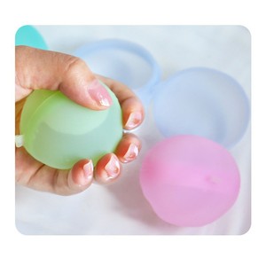 Hot Sale Summer Fun Quick Fill Squeezable Silicone Water Ball Water Bomb Balloons for Kids Water Fight - Product Image 1