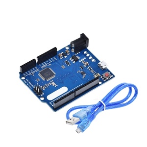 R3-Mikrocontroller mit USB-Kabel Kompatibel mit Arduino DIY Starter Kit Original Atmega32u4 Development Board