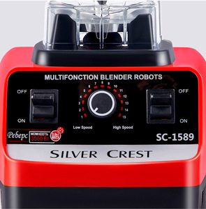 Ln stok ağır ticari suyu meyve mixeur 5500w gümüş crest sc 1589 <span class=keywords><strong>2</strong></span> in 1 taze sıkacağı mikser smoothie blenderı makinesi
