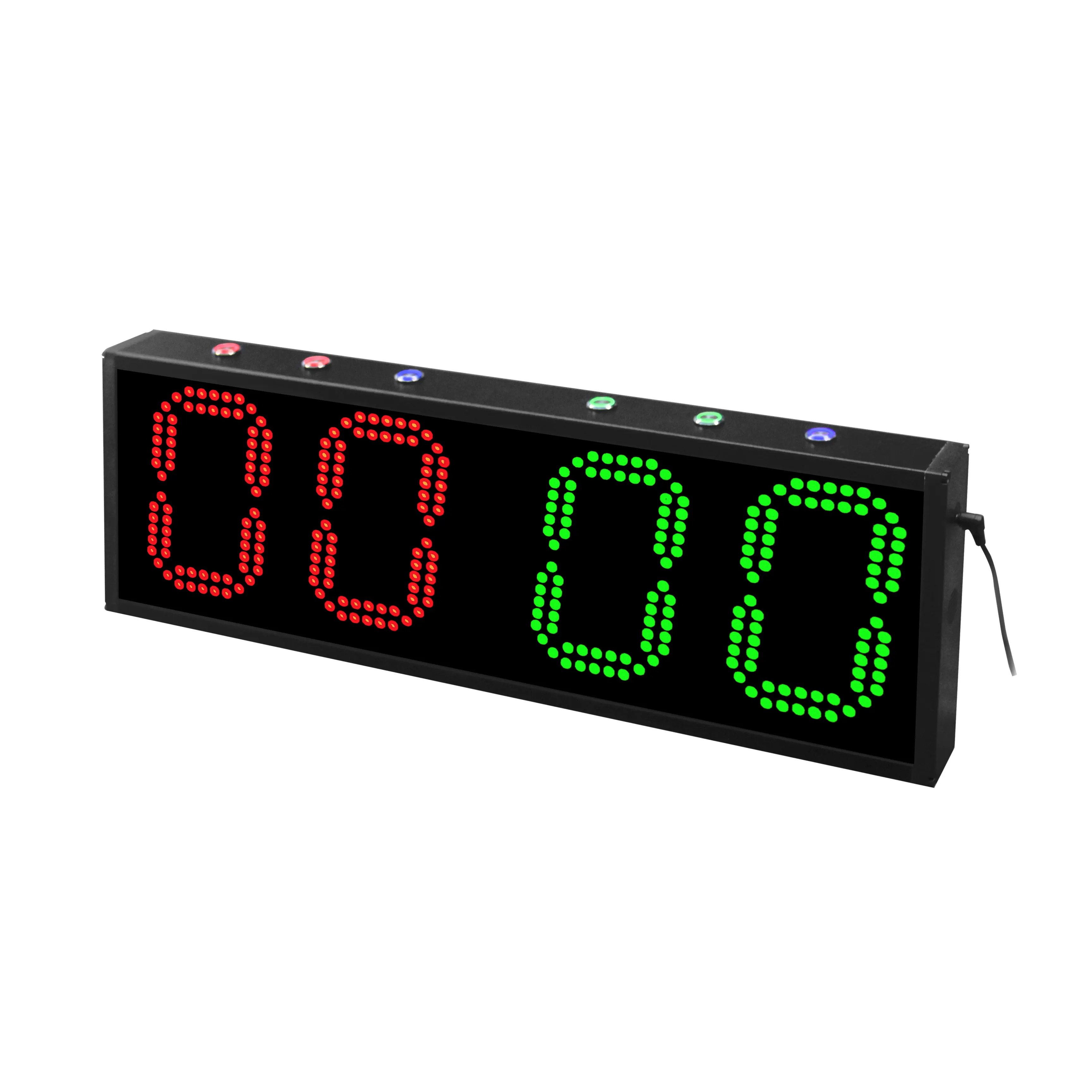 CHEETIE-tablero de sustitución CP27 para jugadores de fútbol, tablero electrónico portátil LED Digital de 4 dígitos