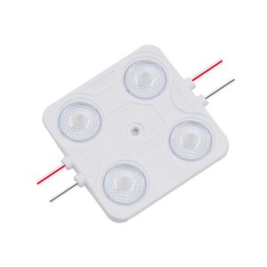 LEDモジュール,高輝度スクエア2835SmdモジュールLED屋外IP65防水2W 220Lmホワイト4Led DC12Vボックスサイン用 - Product Image 2