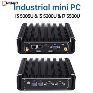 最新Intel Core N2920プロセッサ4 * USB3.0ベアボーンシステムデスクトップコンピュータNUC Fanless Mini PC 12V - Product Image 3