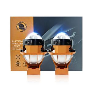 Süper parlak 3.0 inç bi-led projektör Lens araba far güçlendirme kiti ampul Bi led projektör Lens - Product Image 1