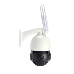 Cámara Domo IP inteligente 4G LTE exterior WIFI PTZ con luz LED visión nocturna y alarma vigilancia para seguridad