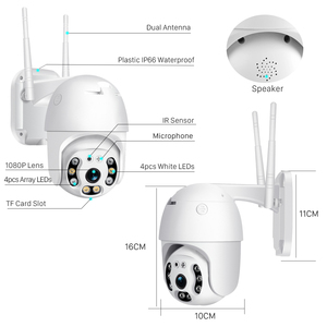 Joneytech Tuya Smart <strong>3G</strong> 4G LTE Mini Ptz Dome <strong>Camera</strong> with Sim Card Slot and Micro-sd Card Slot Works with Android Ios App - Product Image 2