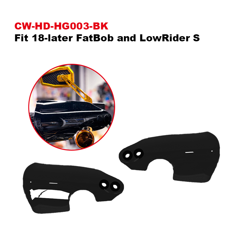 Negro (18 + FatBob/LowRider S)