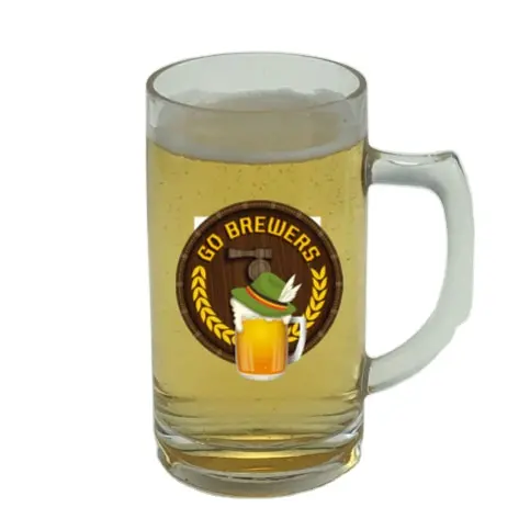450ml Plastik bier becher PS/AS/Acryl Werbung Promotion Transparenter Bier becher Druckbares Logo