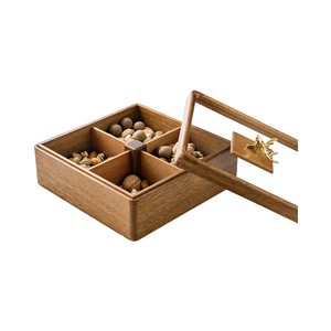 ウォールナットエルクナットナットボックスコンポートトレイ - Product Image 6