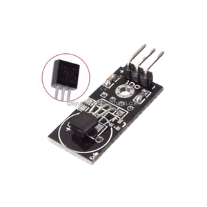 DS18B20モジュールシングルバスデジタル18B20温度センサー電子ビルディングブロック - Product Image 1