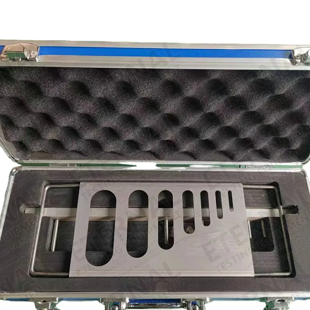 Medidor de espesor y medidor de longitud Tamiz de prueba Nuevo modelo Buena calidad Medidor de escamas y espesor agregado