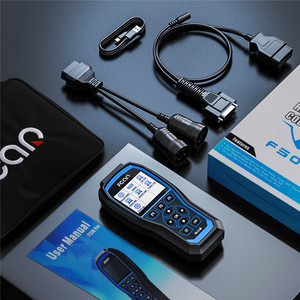 FCAR F506 Pro 2-in-1 OBD2 teşhis aracı ağır dizel kamyon tarayıcı DPF rejenerasyon araba İngilizce dil motor analizörü - Product Image 5
