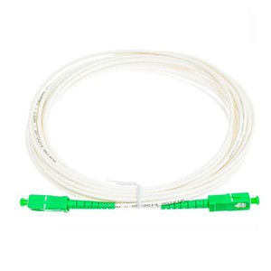 FTTH G657B3 SC/APC beyaz renk yama kablosu G657A1 tekli simplex fiber optik yama kablosu - Product Image 6