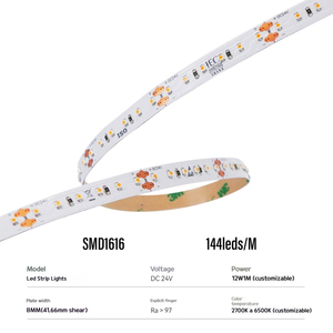 24Vフルスペクトラム<span class=keywords><strong>LED</strong></span>ライトストリップアイプロテクションブルーライト銅ボディWiFiリビングルームベッドルーム天井用ホーム装飾