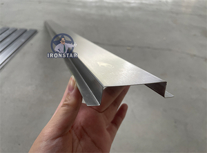 Şapka ve 2025 Metal profil yapımı soğuk rulo şekillendirme makinesi için kürk toplama kanalı 2 kanal Z - Product Image 3