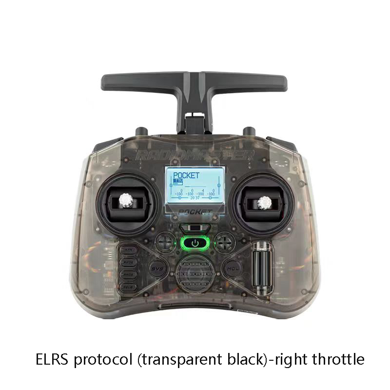 ELRS-transparent black-Right throttle