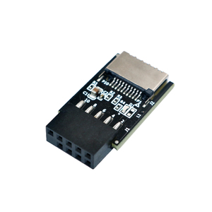 Scheda madre USB 3.1 pannello frontale chiave presa-un tipo-E A USB 2.0 9pin connettore adattatore di estensione intestazione per Computer - Product Image 1