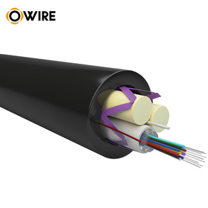 Açık optik kablo Adss Asu 4 8 12 24 çekirdek Mini Adss açıklıklı 80-150m metalik olmayan Sm hava Fiber kablo - Product Image 6