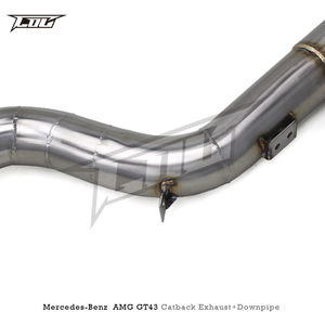 BSK <strong>Header</strong> Downpipes <strong>Original</strong> Valve Catback Exhaust for Mercedes-Benz AMG GT43 3.0T 2019-2023 SS304 Pipe Full Exhaust System - Product Image 3