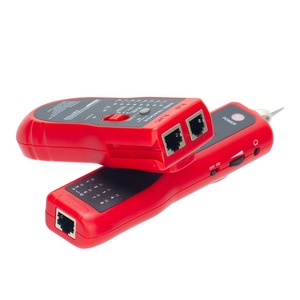 Instrumento de prueba de detector multifuncional RJ45 RJ11, buscador de línea de red y rastreador de cables para cables LAN de fibra óptica - Product Image 1