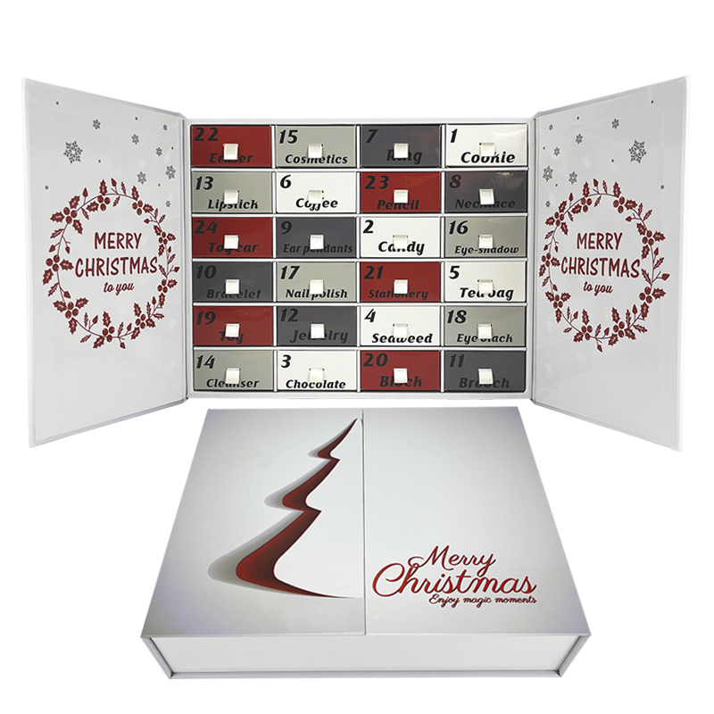 Calendrier de l'Avent bijoux 24 tiroirs