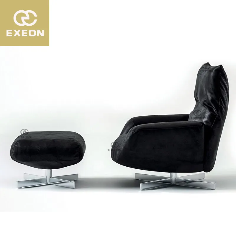 Poltrona Eerd importata da ltaly divano in pelle primo strato sedia semplice e moderno design creativo mobili soggiorno