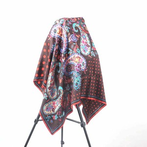 Nr新设计师名牌品牌品牌标志女士丝绸冬季围巾女士披肩围巾包