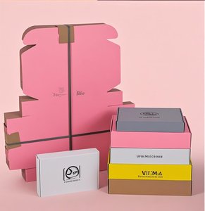 12x9x2 Inches Corrugated Mailer <strong>Box</strong> Flat Mailing <strong>Box</strong> for Posters and Documents - Product Image 3