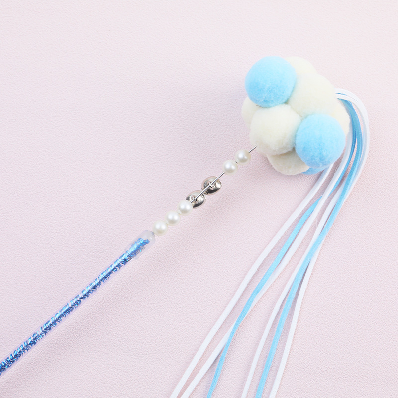 Style pompon fée bleue