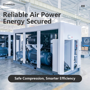 Máy nén khí trục vít công nghiệp 75 HP giá giải pháp tiết kiệm chi phí cho hoạt động của ngành năng lượng - Product Image 2