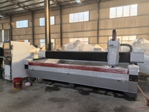 Автоматический CNC стеклянный Рабочий центр 3 оси для сверления фрезерный шлифовальный стеклянный окантовочный высокопроизводительный двигатель - Product Image 4
