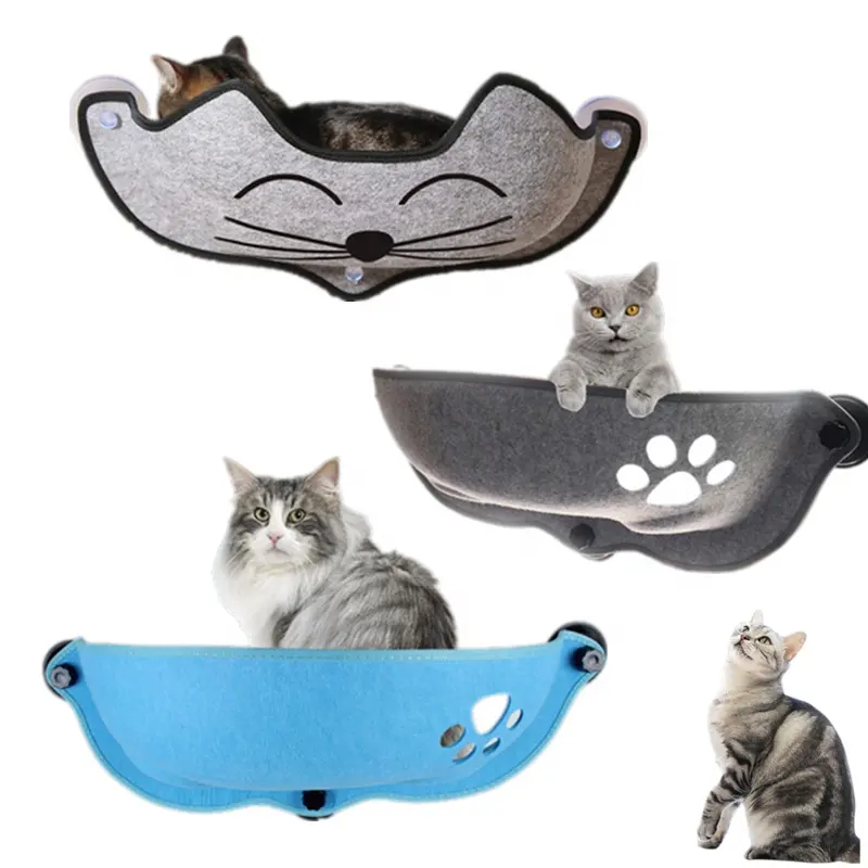 Sunny Window Lounger amache di aspirazione Cat House scaffale comodo caldo Pet Cat amaca cartone imballaggio letti e accessori per animali domestici