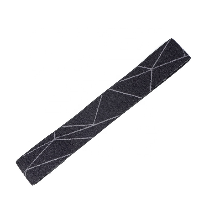 1pcs Elastic band-Black gray
