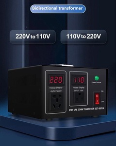 220 a 110 trasformatore convertitore di tensione passo su e giù trasformatore dotato di protezione di sovraccarico 50/60Hz