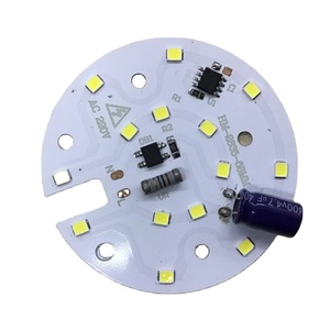 Sarf malzemesi 7W 58mm çap 90lm/W smd 2835 220v ac sürücüsüz dob led modülü için ampul ışık ve downlight - Product Image 1