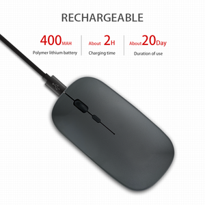 2,4G inalámbrico recargable Mini teclado delgado y combinación de mouse BT Keyboard Suite en stock - Product Image 5