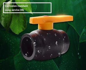 Sulama için Premium HDPE çelik çekirdekli küresel vana korozyona dayanıklı ve yüksek basınçlı malzeme PE 90mm - Product Image 6